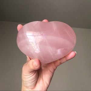 Beautiful Rose Quartz Heart ❤️